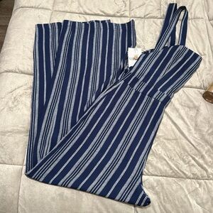 Navy/White Jumpsuit